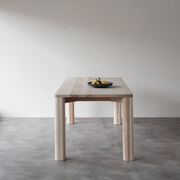 Corner Bar medium natural ash table